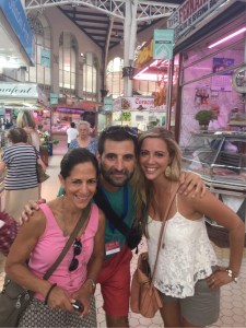 We ran into our tour guide, Miguel, the next day at the market!